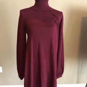 Burgundy sweater dress by Dereck Heart Size XL